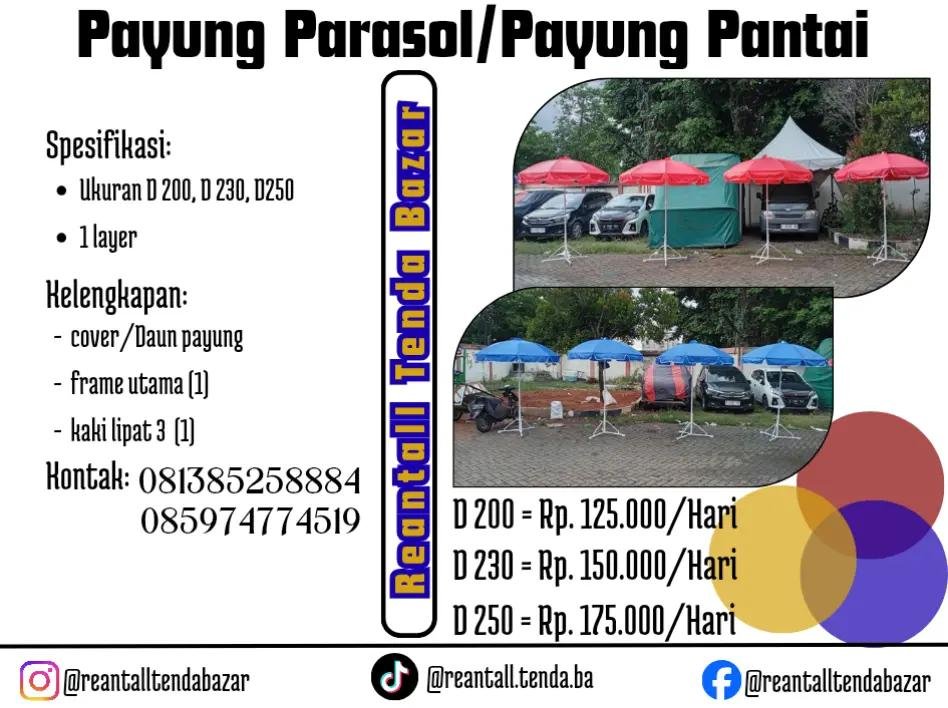 Sewa Payung Parasol