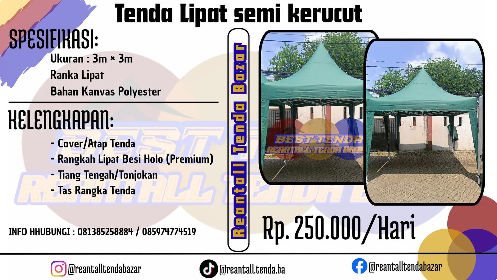 9 Tips Sewa Tenda Event agar Tidak Menyesal di Hari H